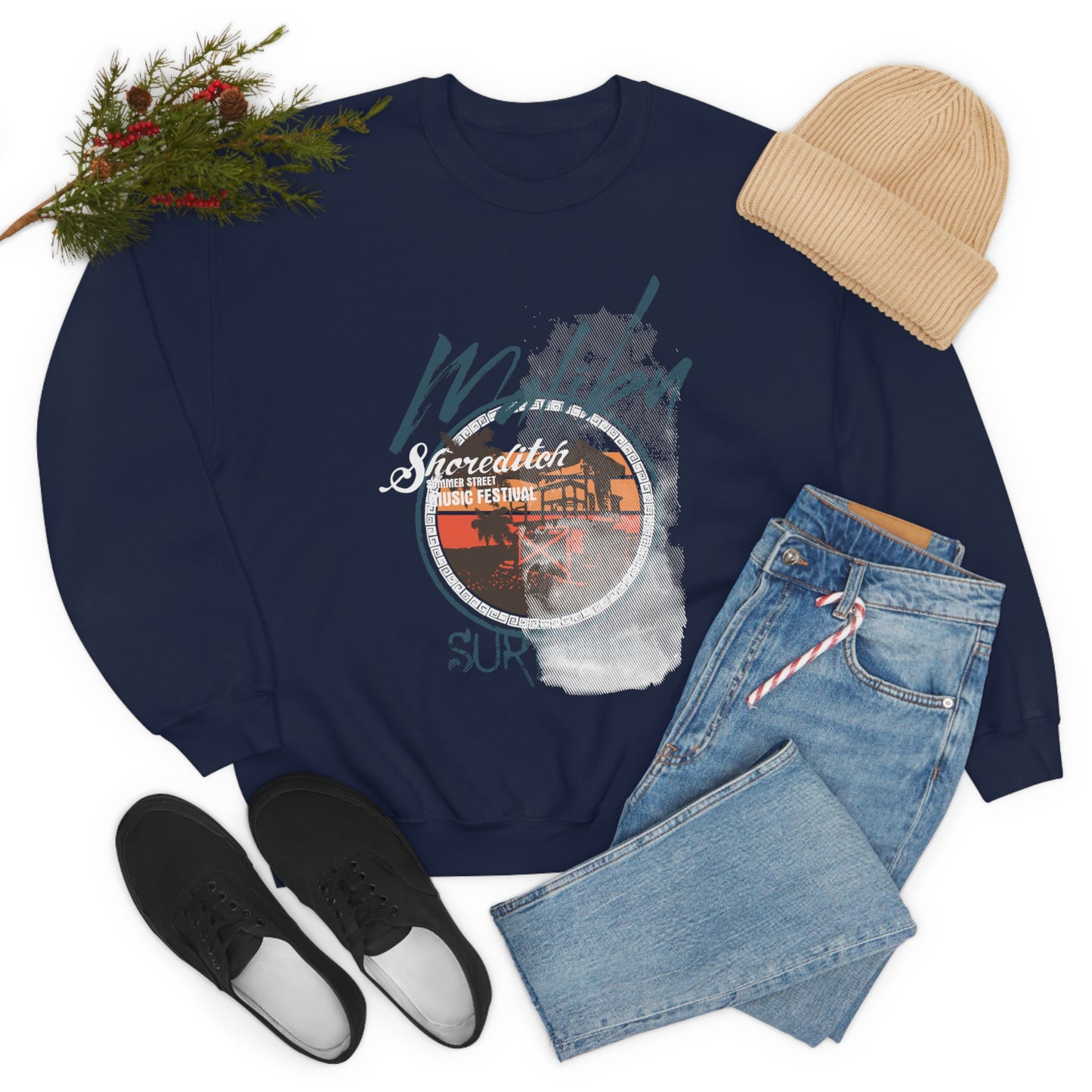 Malibu Vibe Crewneck Sweatshirt