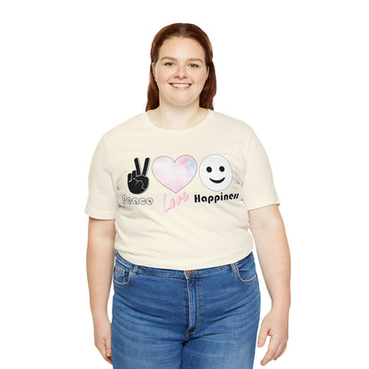 Peace-Love-Happiness T-Shirt