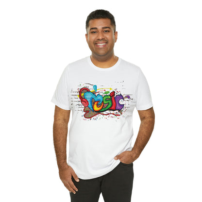 Music colorful graffiti T-Shirt