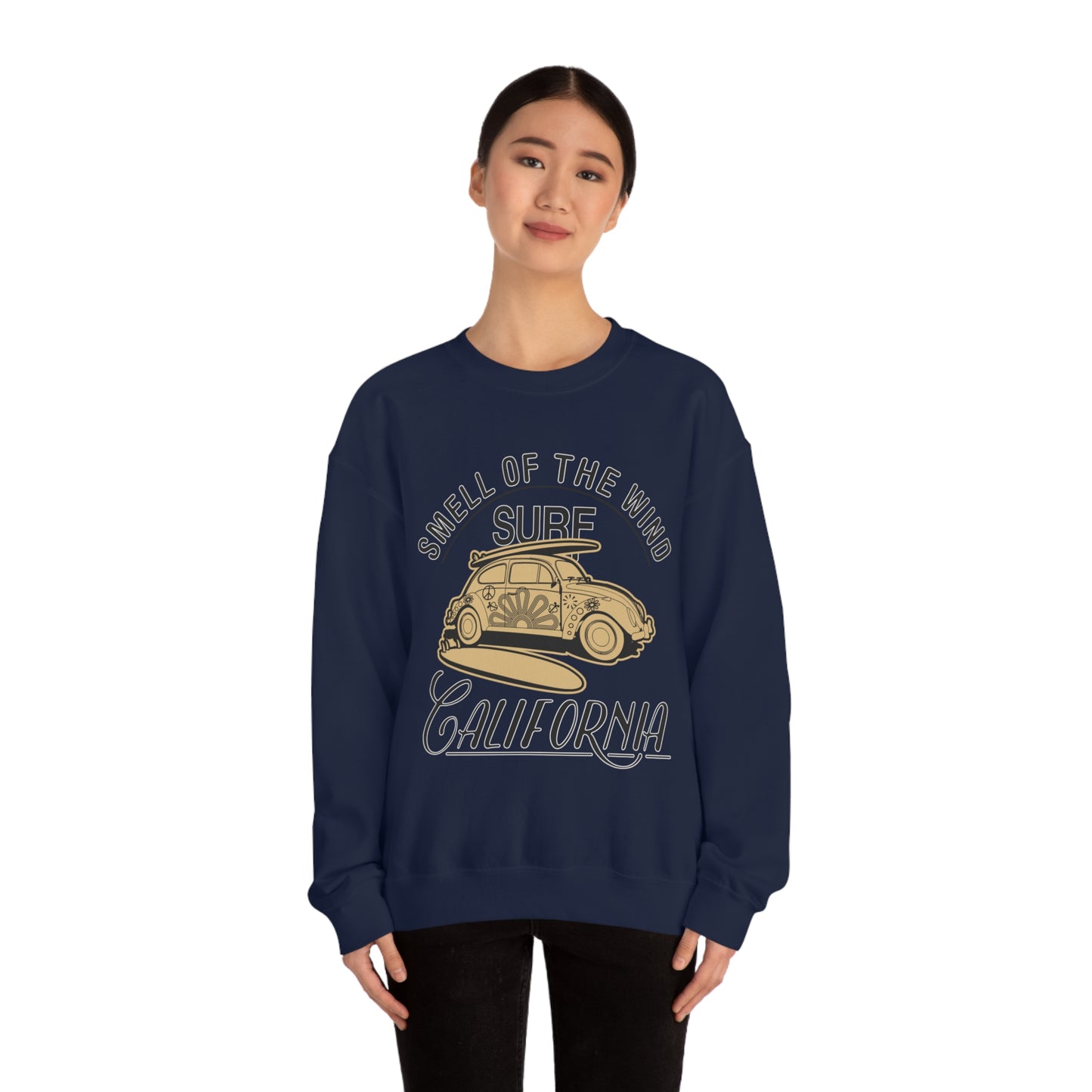 Smell of the wind Surf Crewneck Sweatshirt