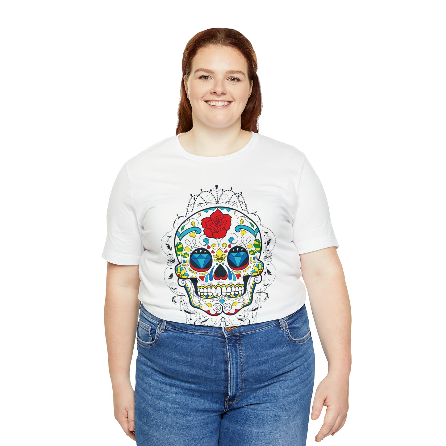 Day of the Dead Diamond Eyes T-Shirt