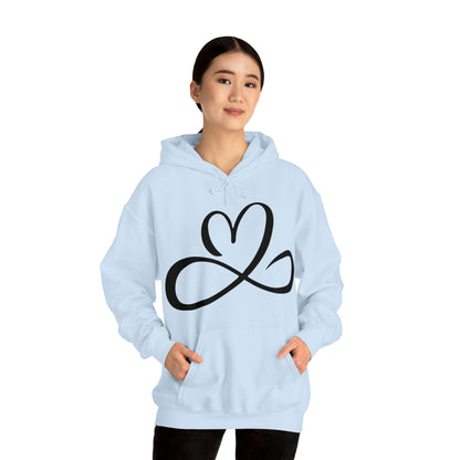 Heart infinity symbol Hoodie