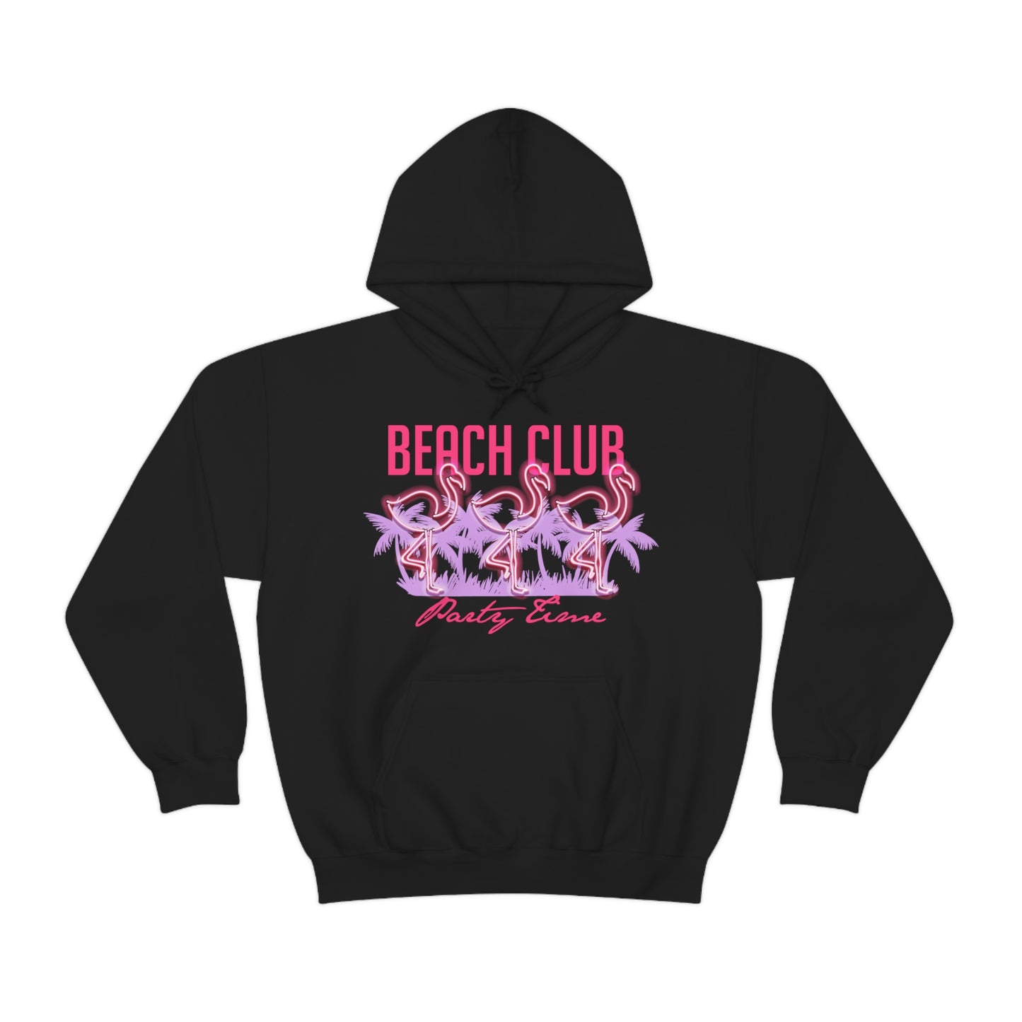 Beach Club Party Time Hoodie