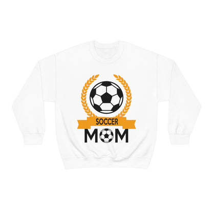 Soccer mom crest Crewneck Sweatshirt