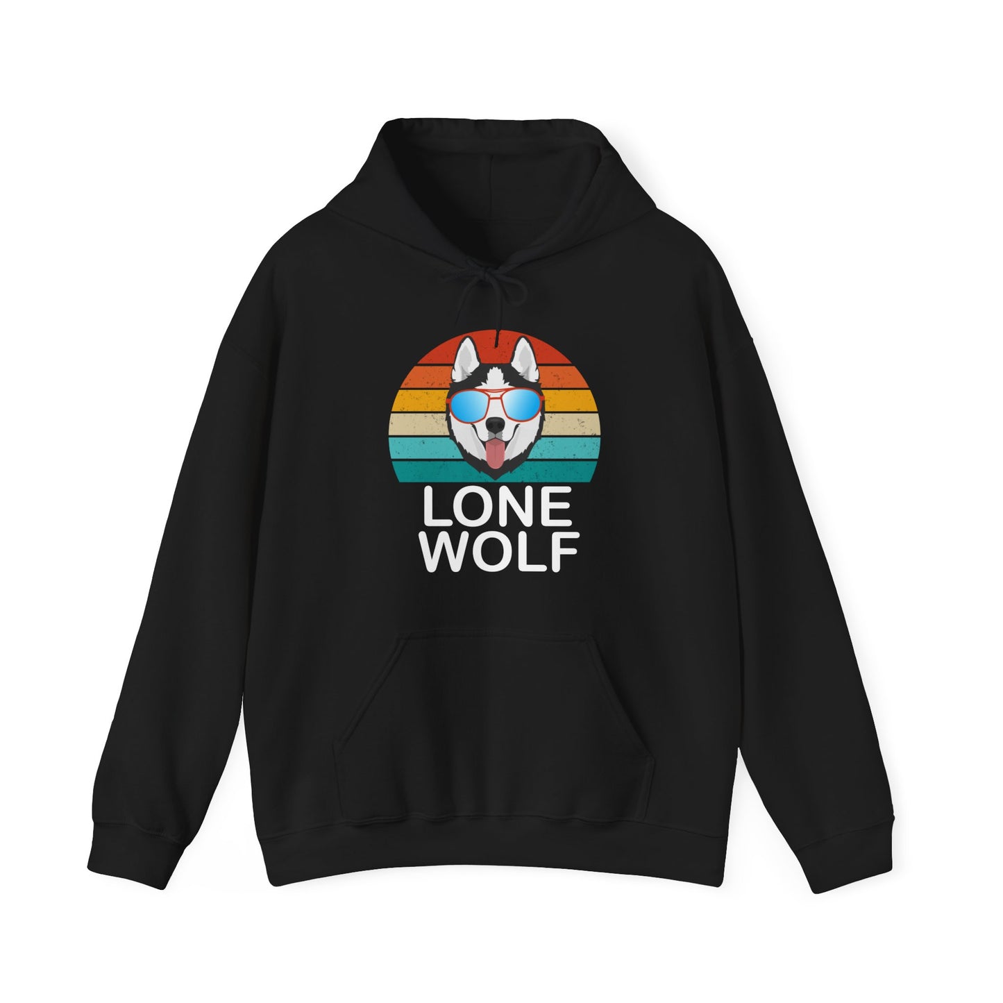 Lone wolf vintage Hoodie