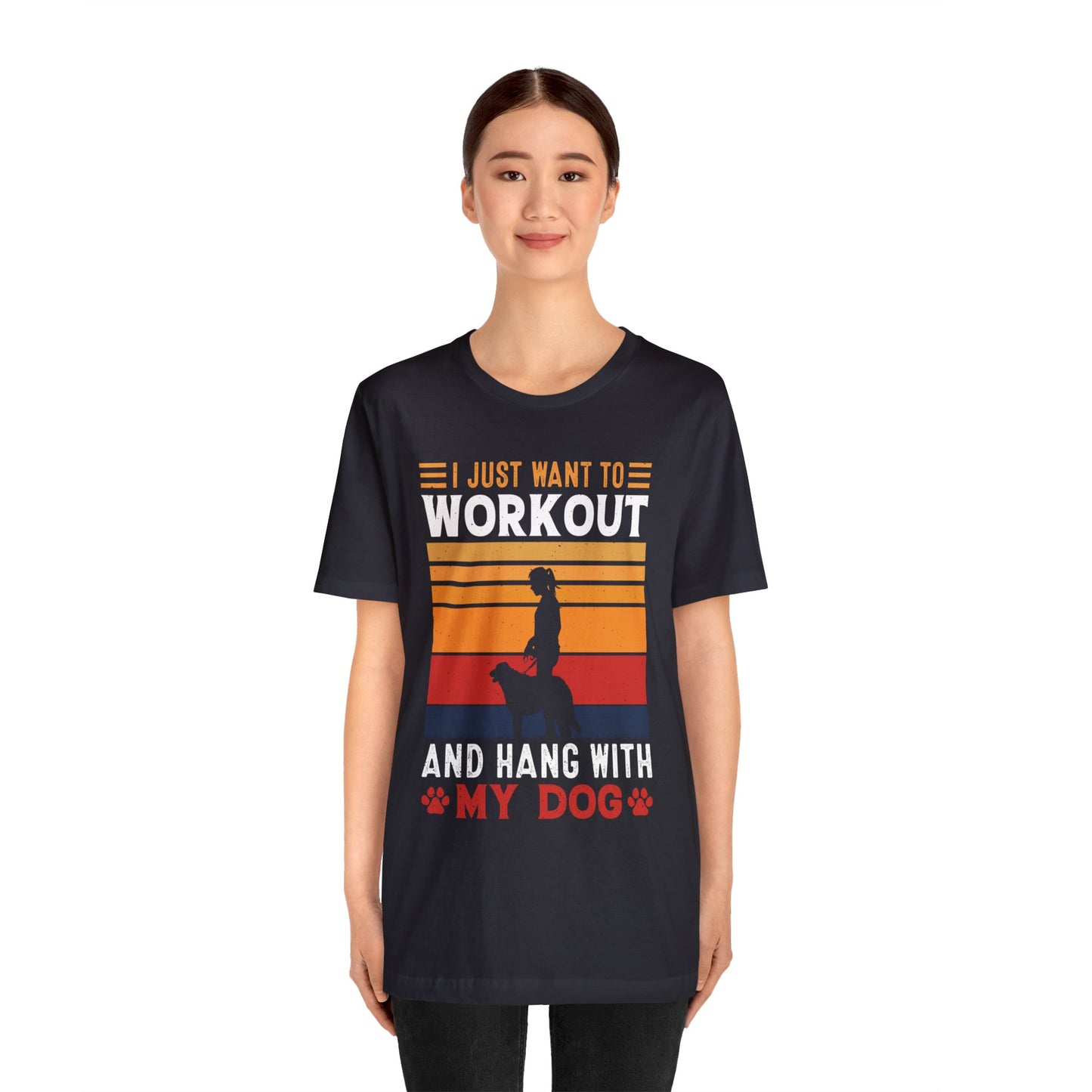 Workout with my dog Vintage T-Shirt