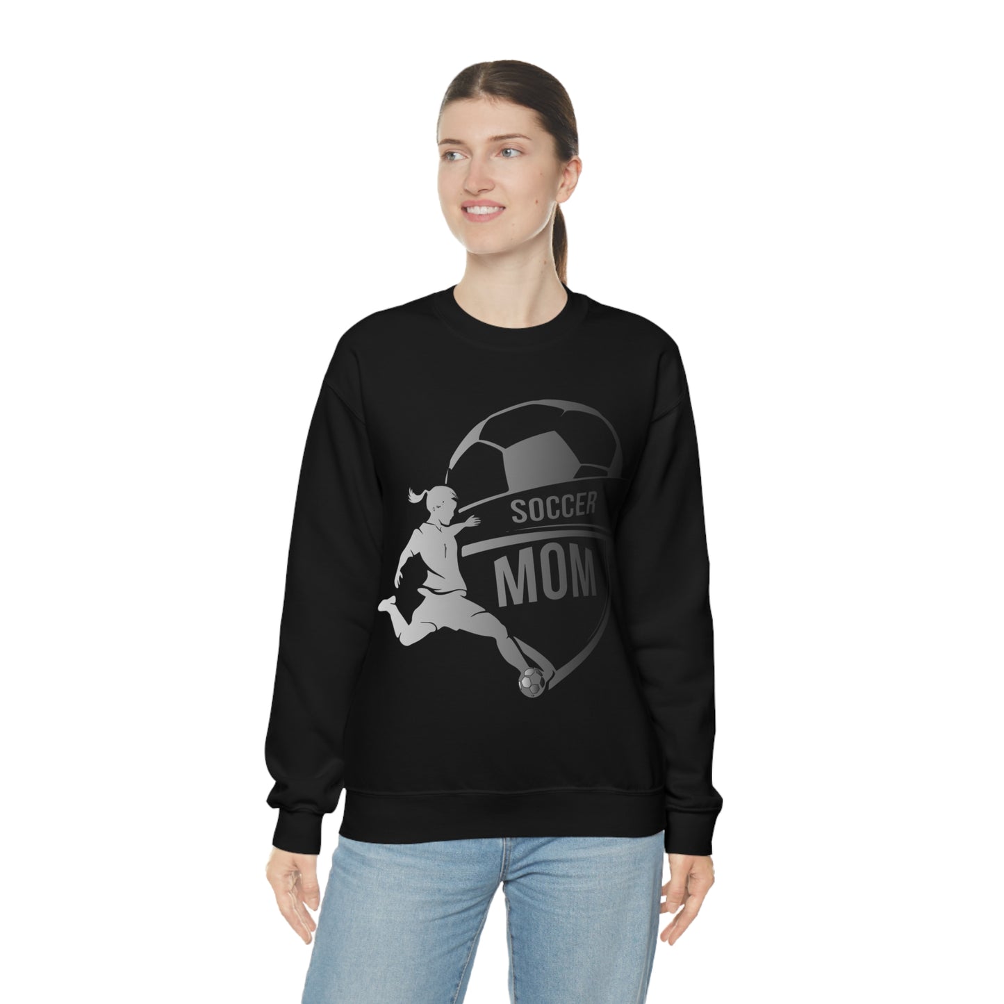 Mom soccer Crewneck Sweatshirt