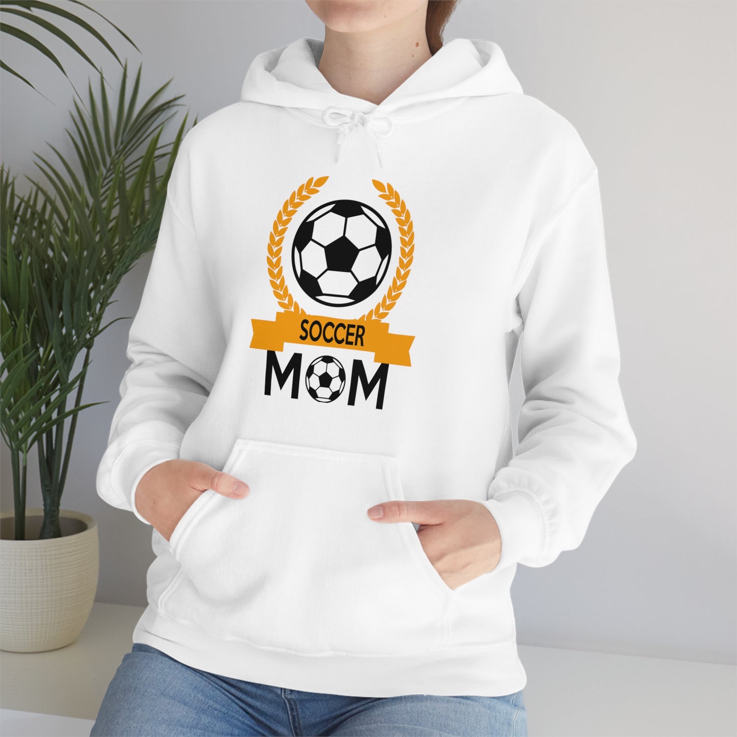 Soccer mom crest Hoodie