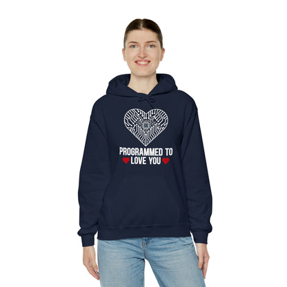 Programmed to love you Hoodie