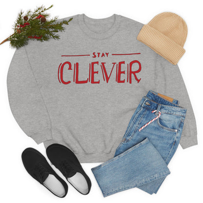 Stay Clever Crewneck Sweatshirt