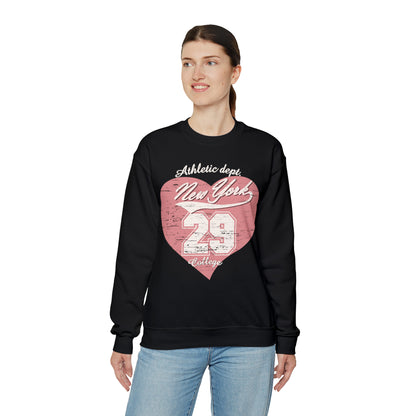 Love for NY College Crewneck Sweatshirt