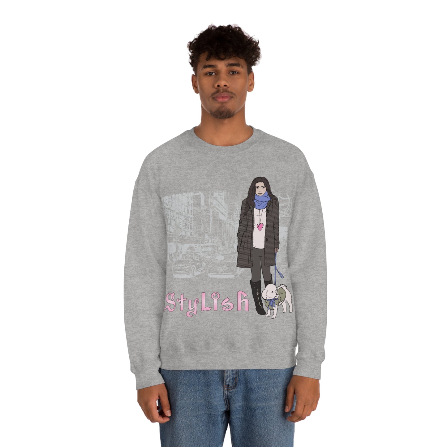 Stylish mode Crewneck Sweatshirt