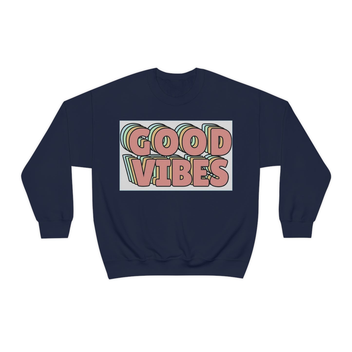 Good Vibes 3D Crewneck Sweatshirt