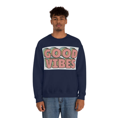 Good Vibes 3D Crewneck Sweatshirt