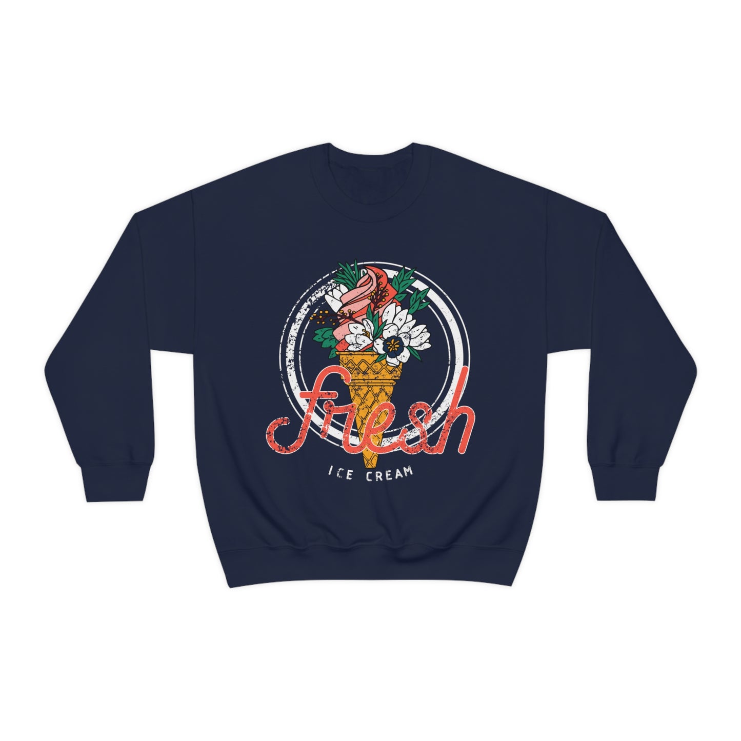 Fresh Like Ice Cream Crewneck Sweatshirt