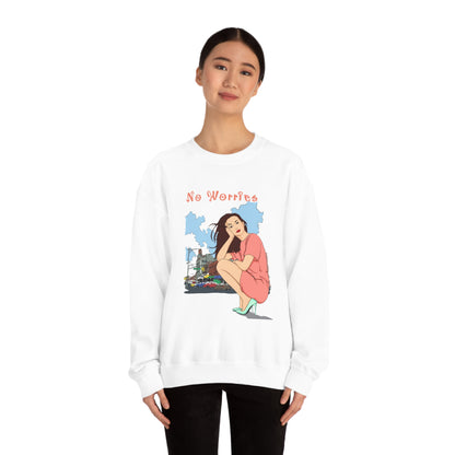 No worries Crewneck Sweatshirt