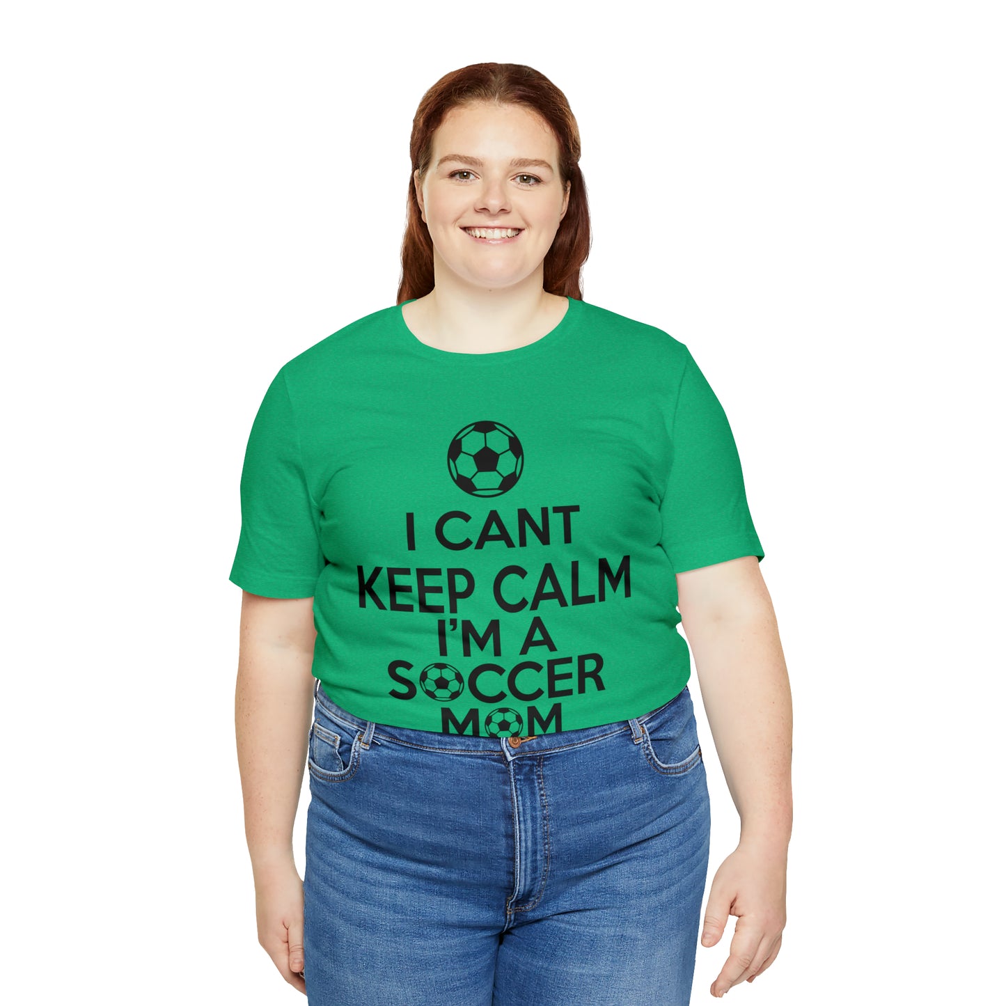 I can't keep calm I'm a soccer mom T-Shirt