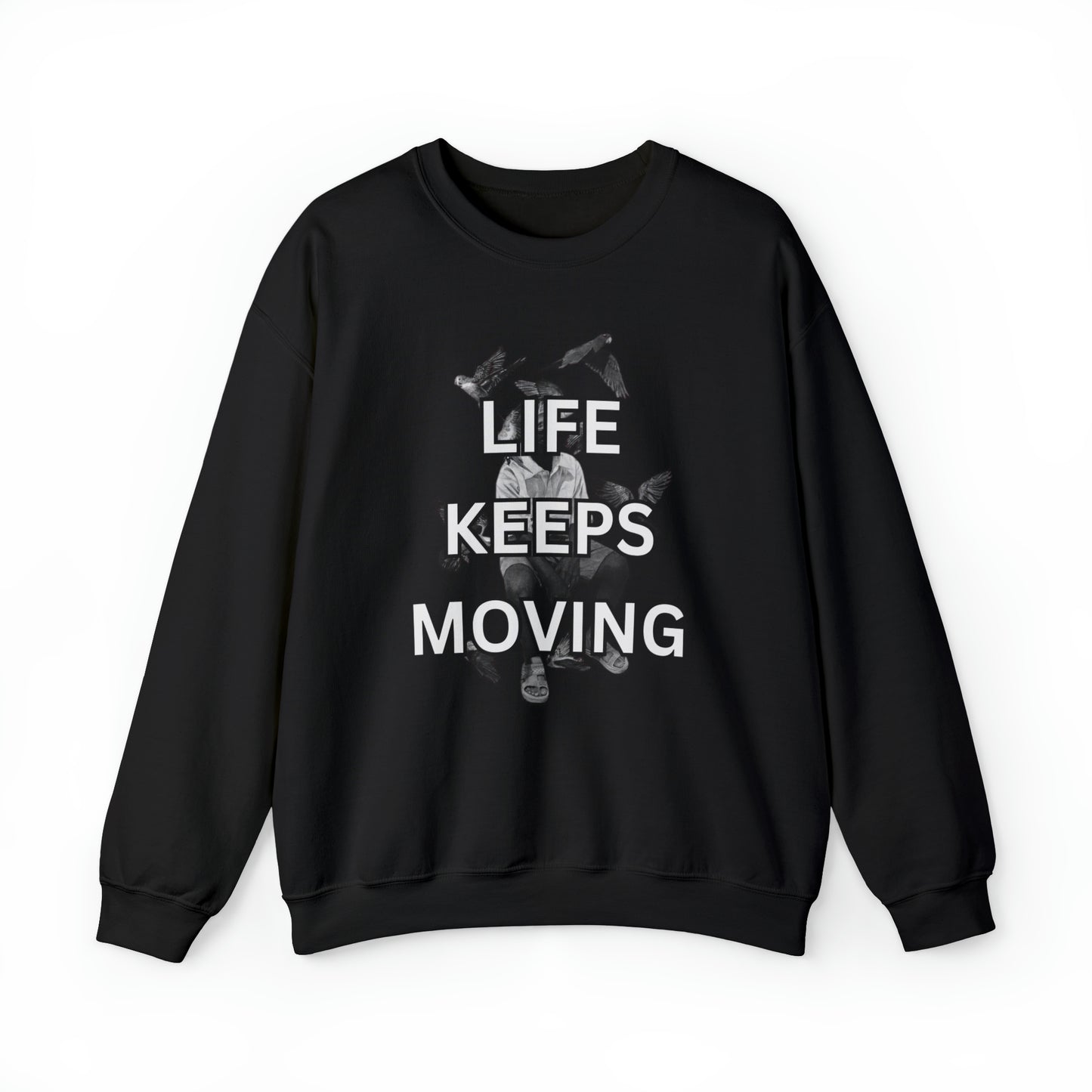 Life Keeps Moving Crewneck Sweatshirt