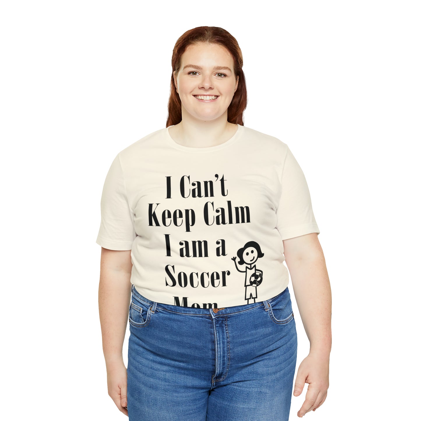 I can't keep calm I'm a soccer mom T-Shirt