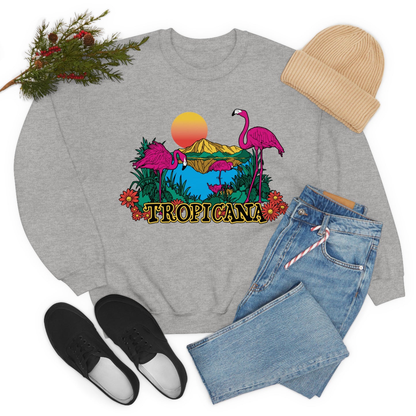 Tropicana Vibe Crewneck Sweatshirt