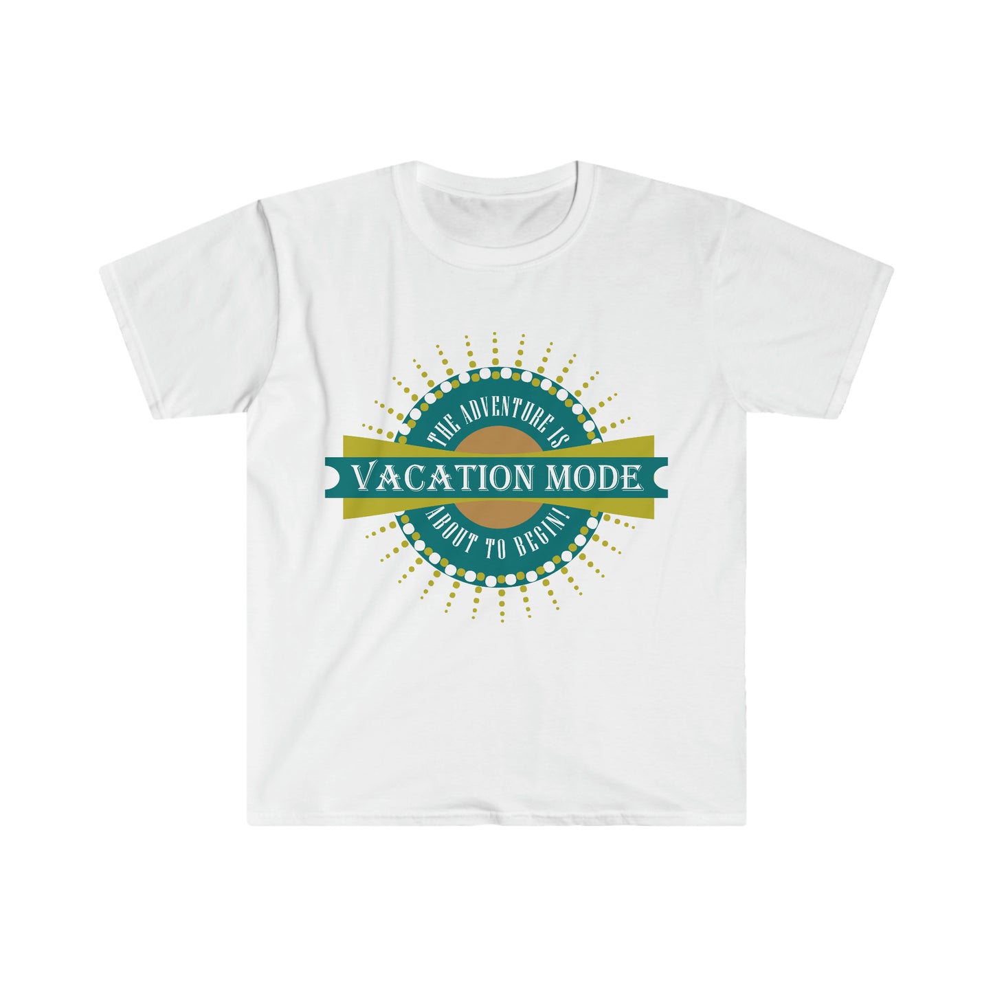 Vacation Mode The Adventure Is About To Begin T-Shirt