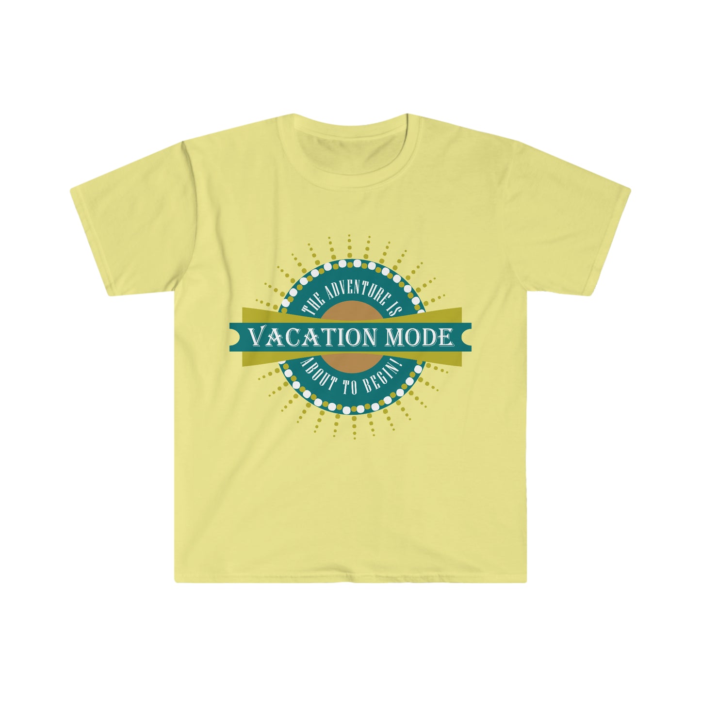 Vacation Mode The Adventure Is About To Begin T-Shirt