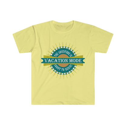 Vacation Mode The Adventure Is About To Begin T-Shirt