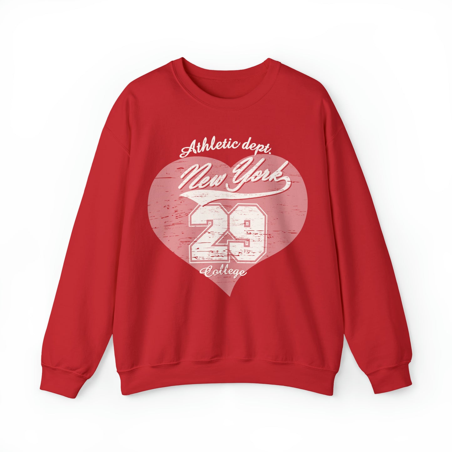 Love for NY College Crewneck Sweatshirt