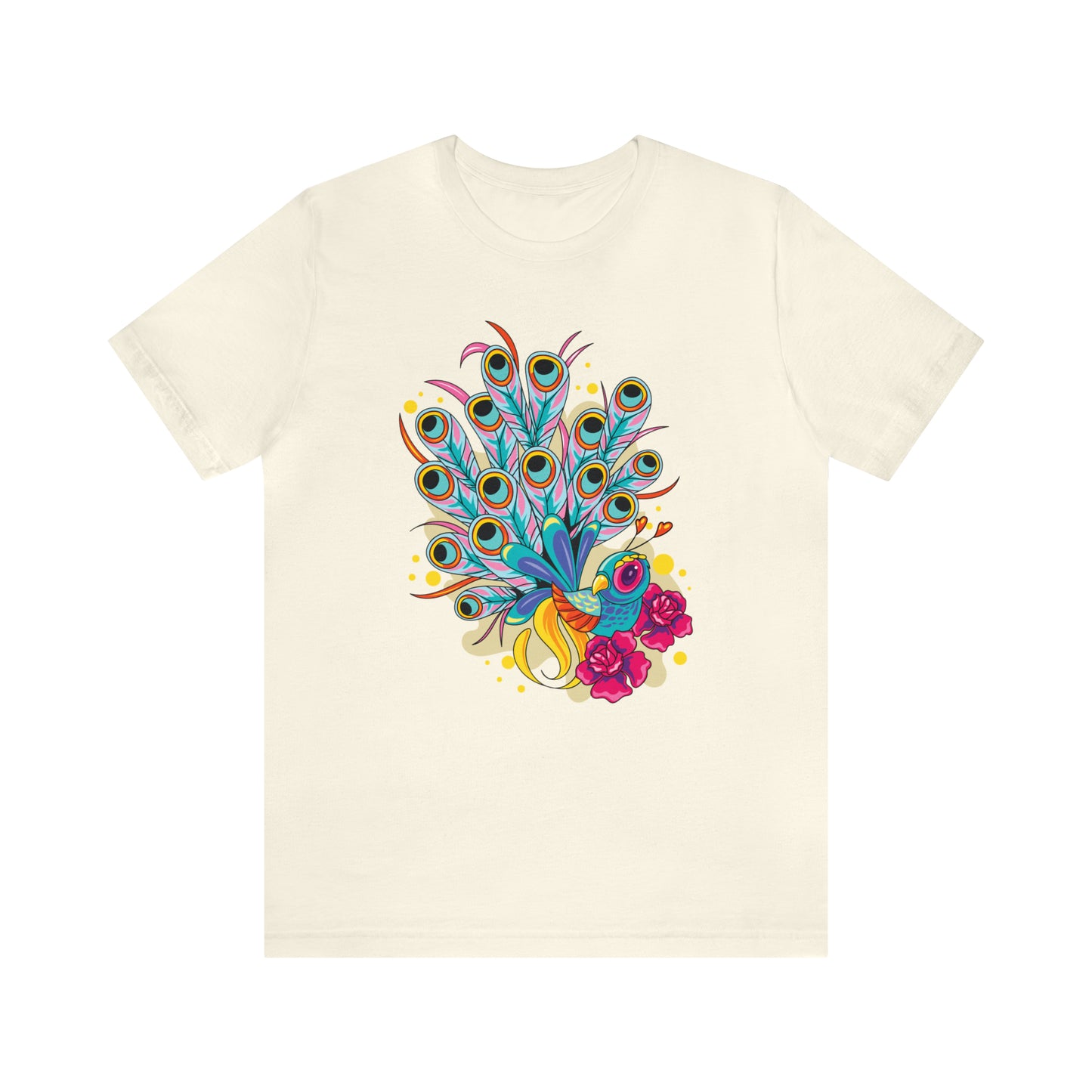 Colorful Peacock T-Shirt