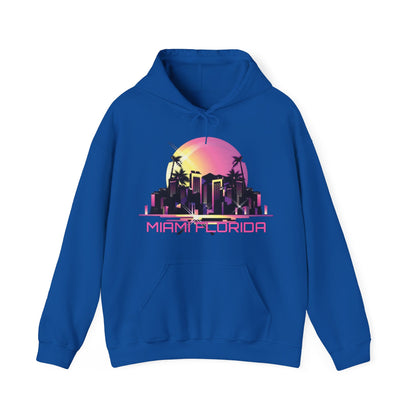 Miami Florida night life Hoodie