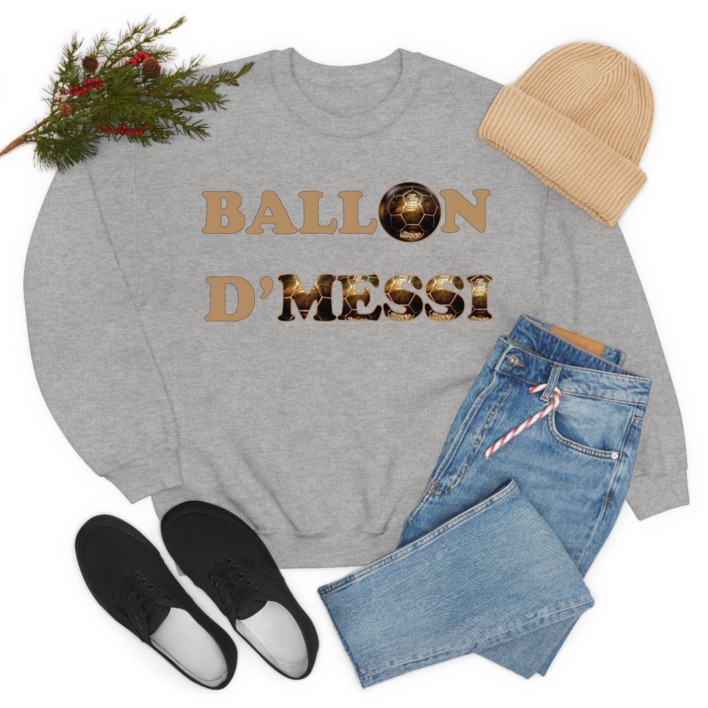 Ballon D'Messi Crewneck Sweatshirt