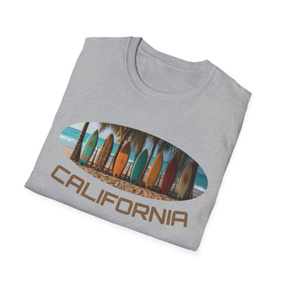 California beautiful surfer beach T-Shirt