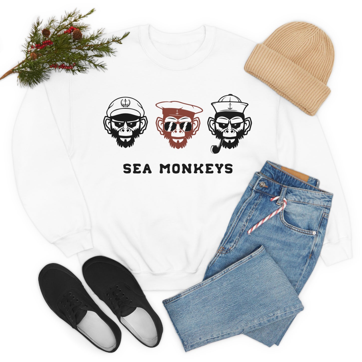 Sea monkeys Crewneck Sweatshirt