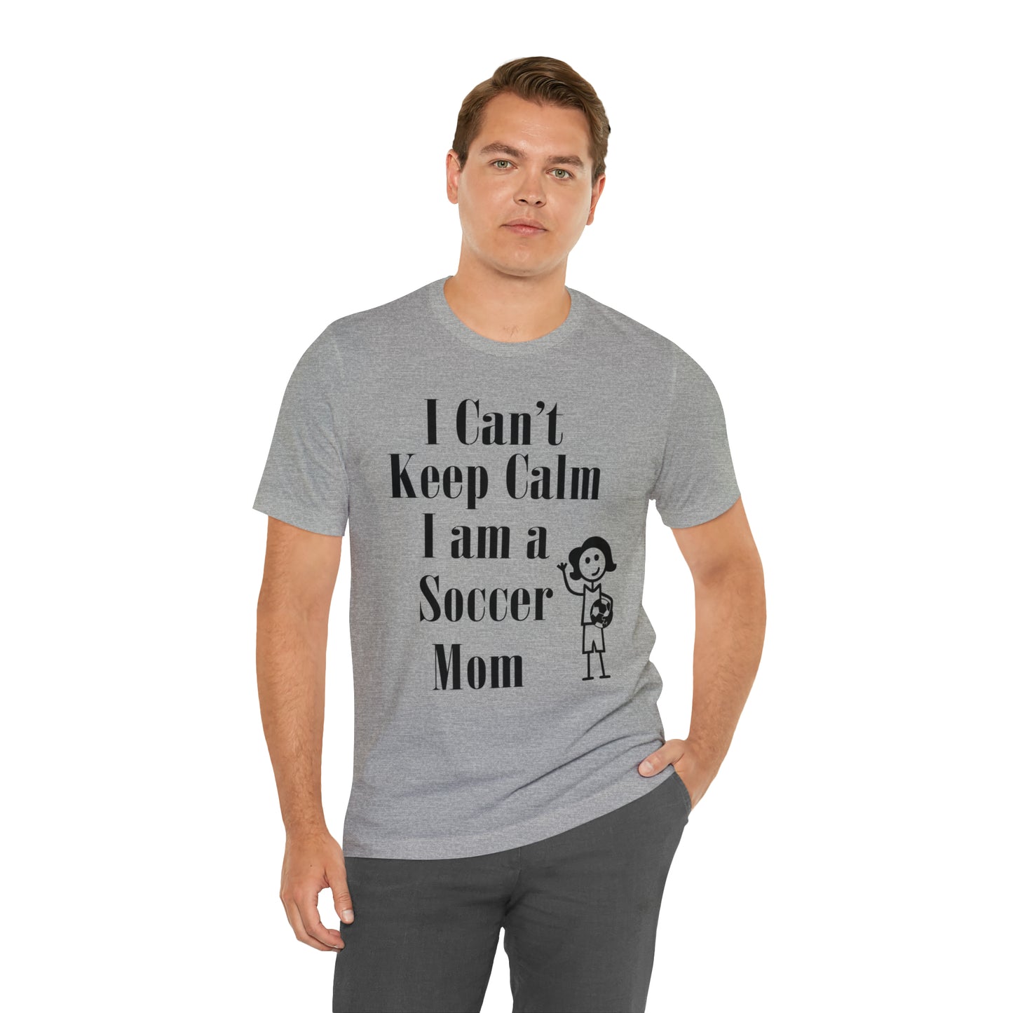 I can't keep calm I'm a soccer mom T-Shirt