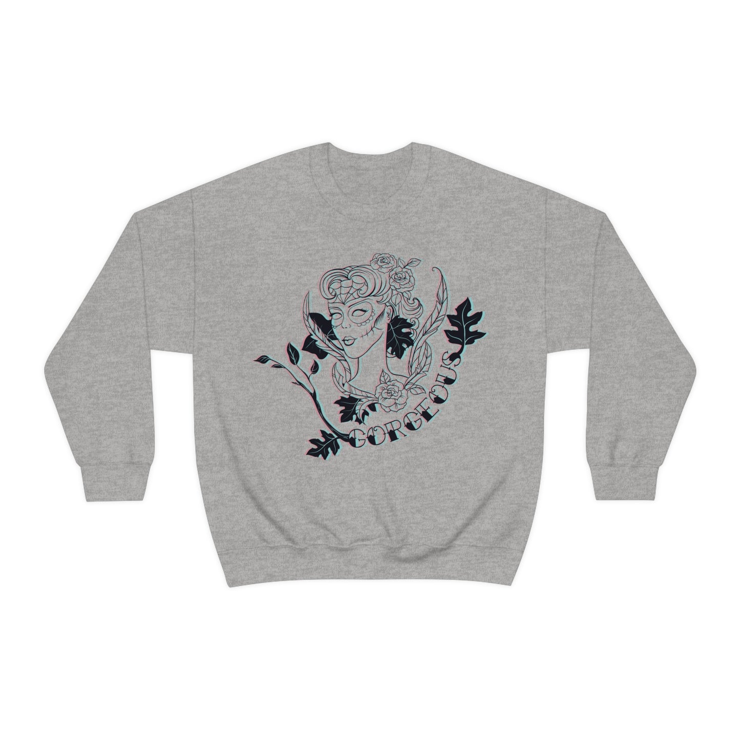 Gorgeous Lady 3D Crewneck Sweatshirt