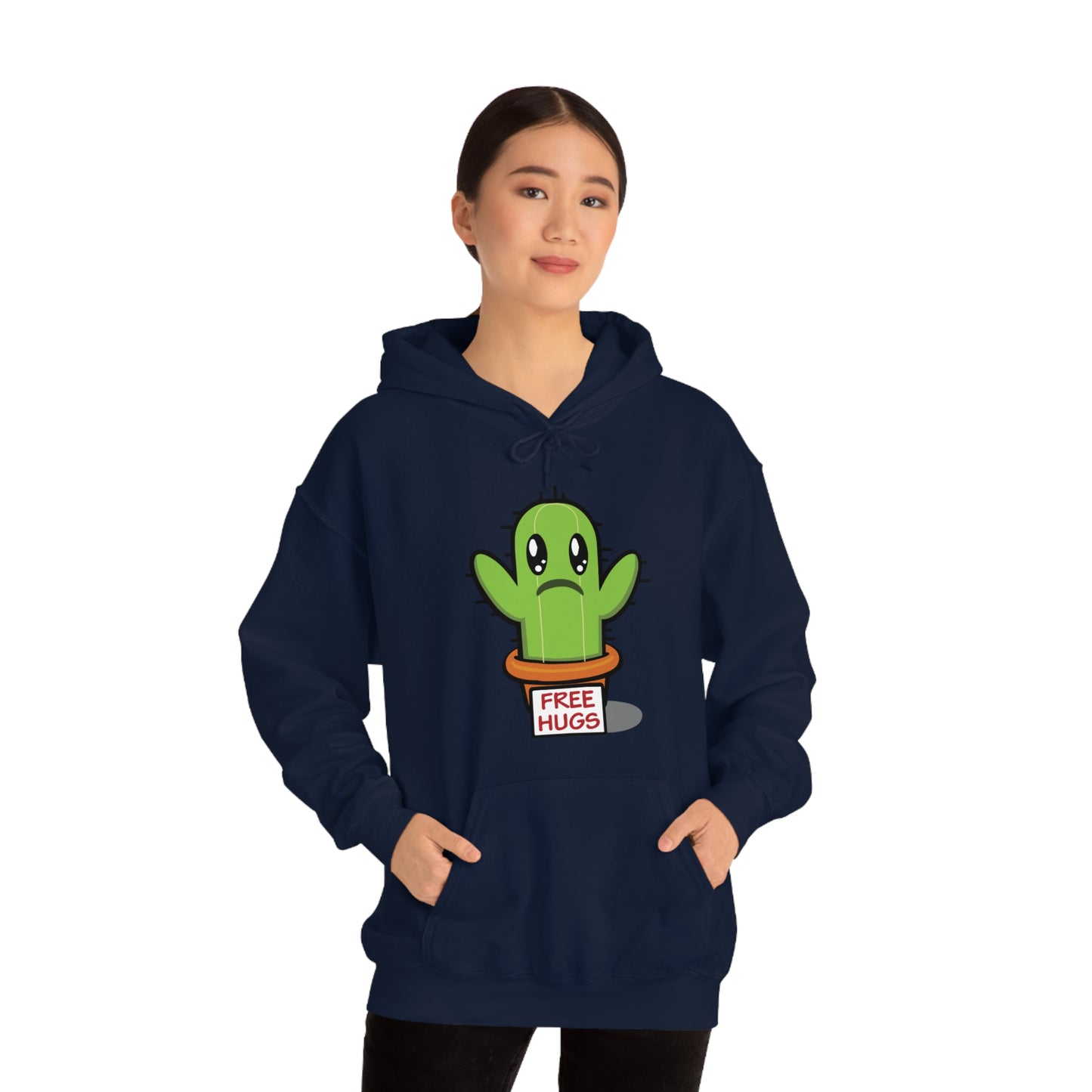 Free hugs sad cactus Hoodie