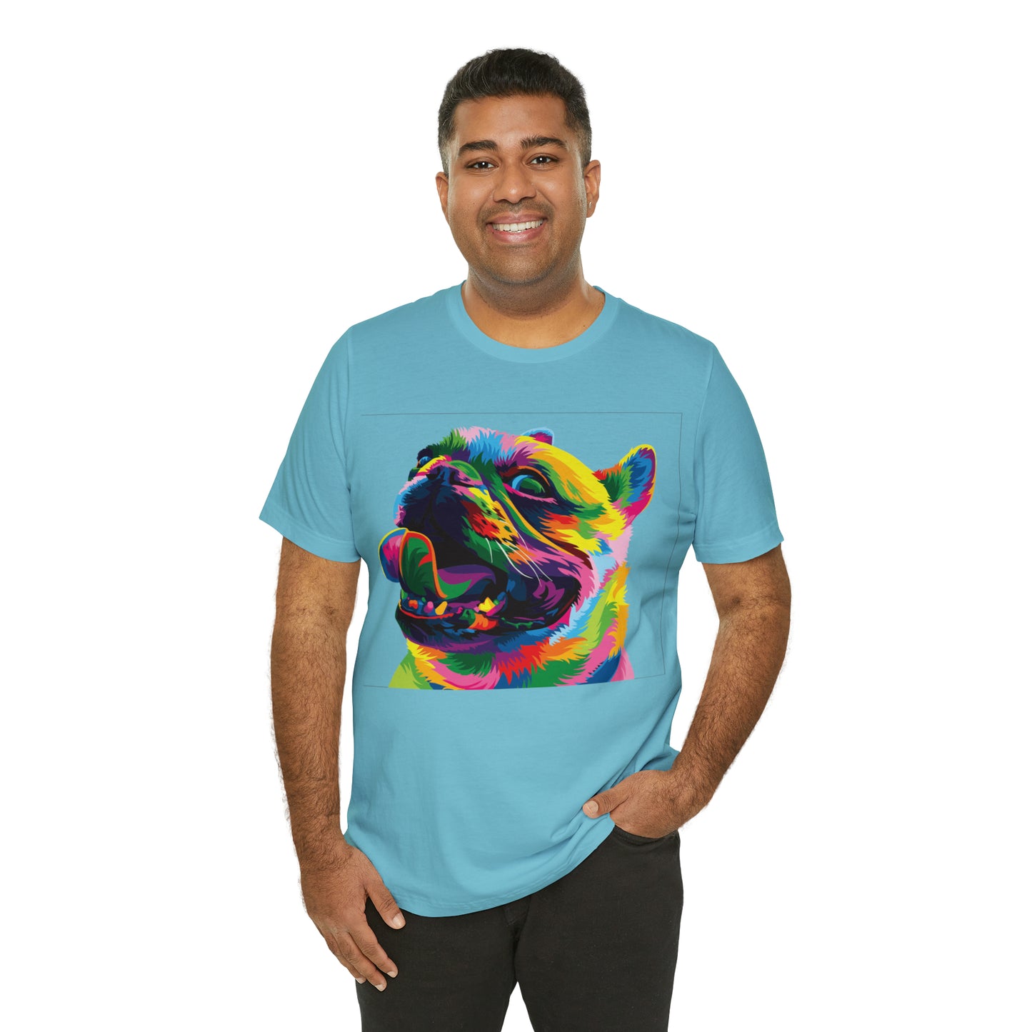 Colorful Dog T-Shirt