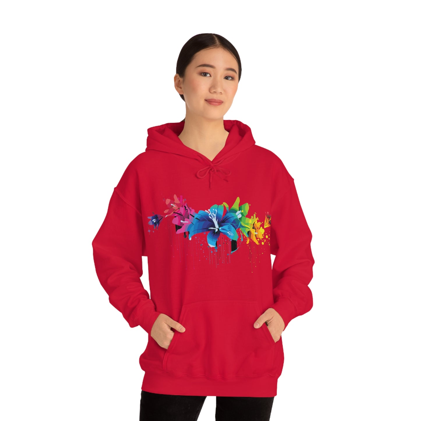 Beautiful colorful flowers Hoodie