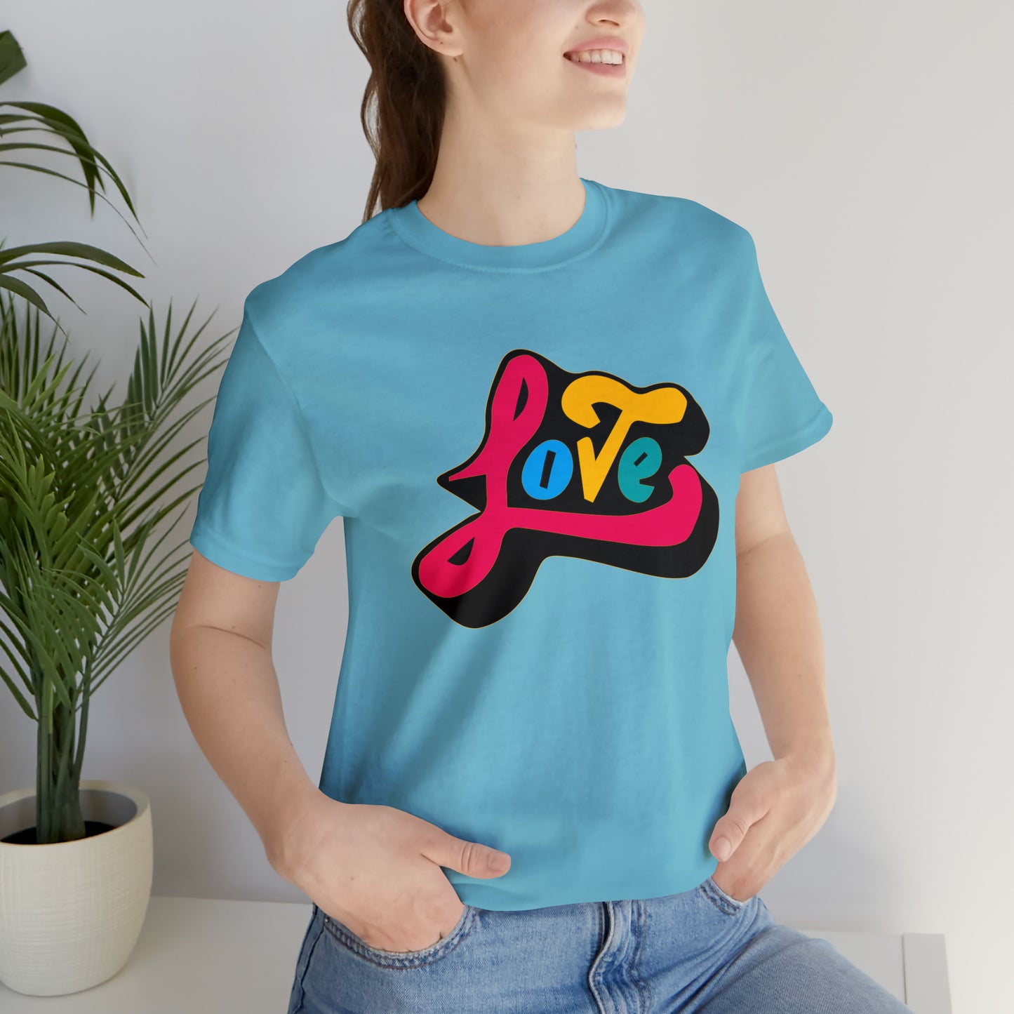 Vintage Love Unisex Tee shirt