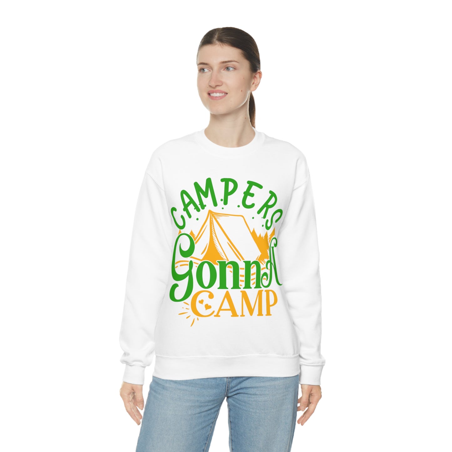 Campers Gonna Camp Crewneck Sweatshirt