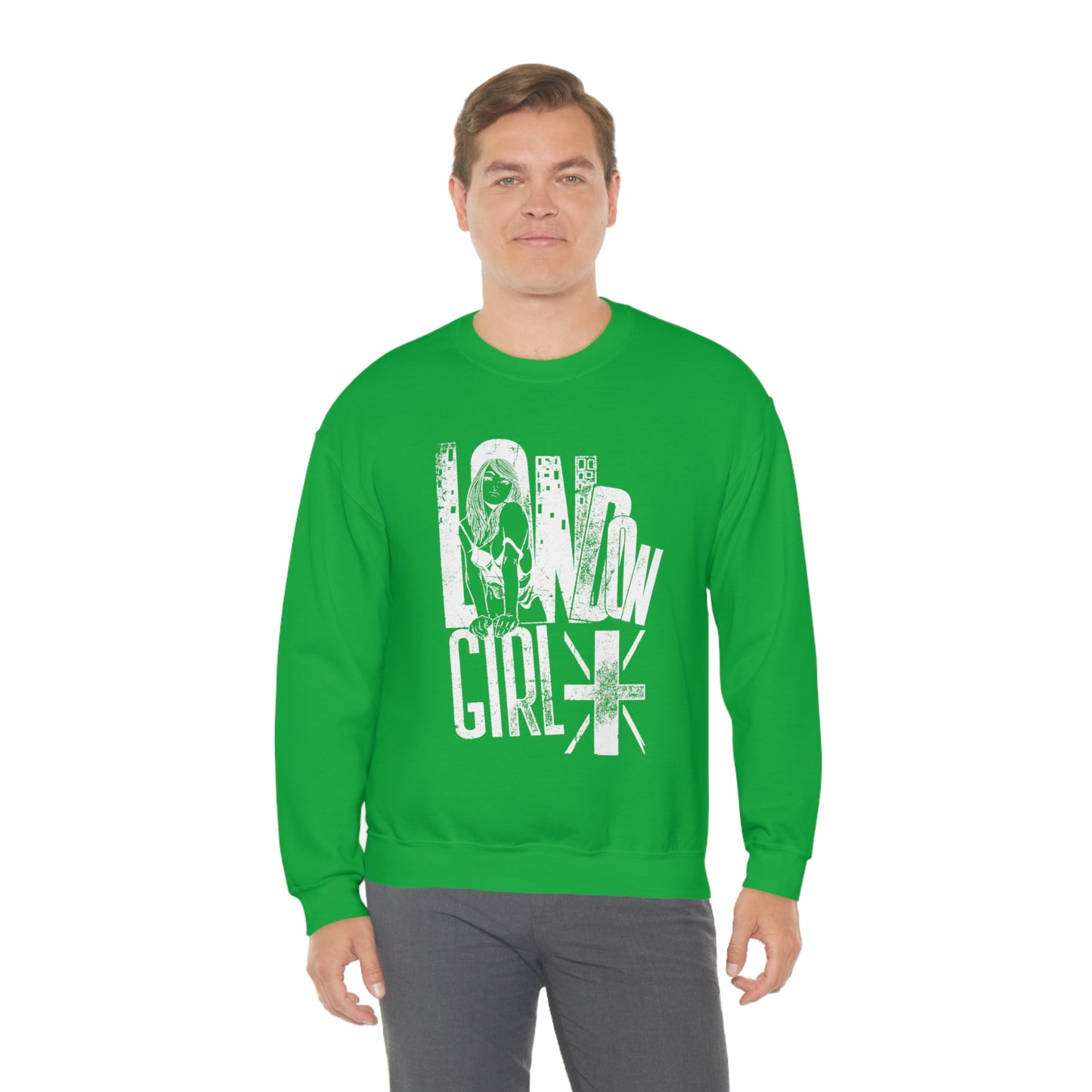 London Girl Crewneck Sweatshirt