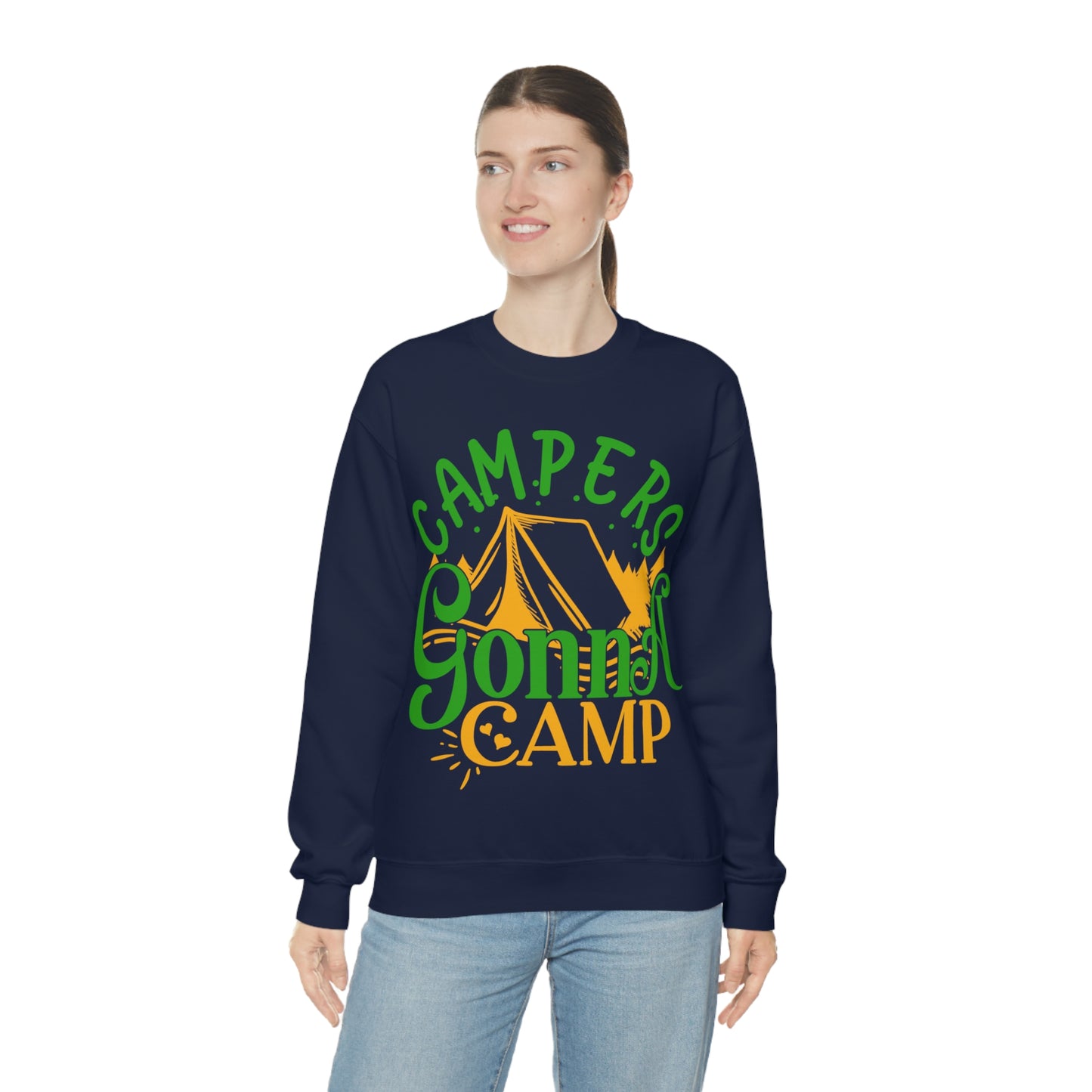 Campers Gonna Camp Crewneck Sweatshirt