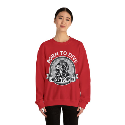 Born to dive Crewneck Sweatshirt