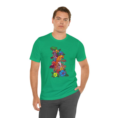 Parrot Jungle Floral T-Shirt