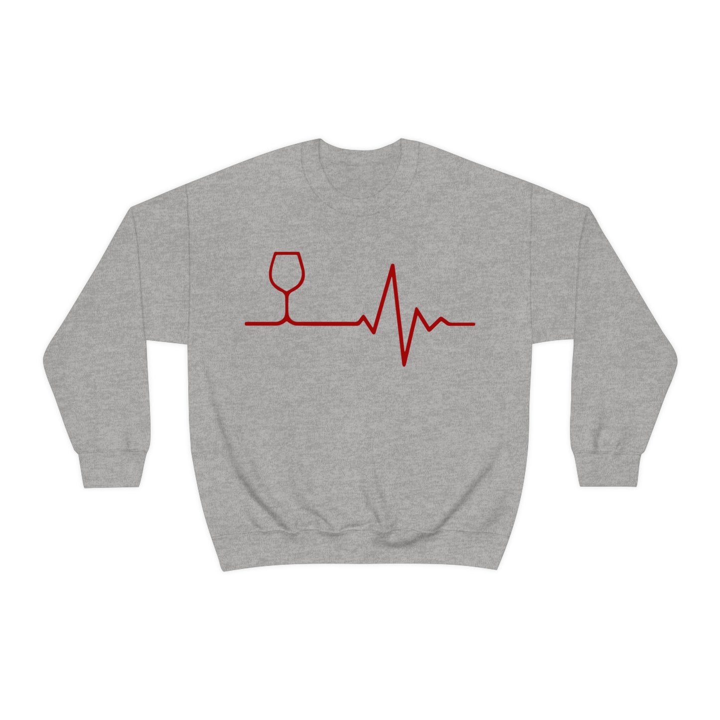 Red Wine Life Crewneck Sweatshirt