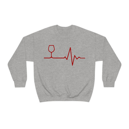 Red Wine Life Crewneck Sweatshirt