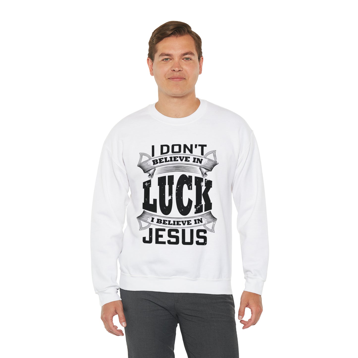 I believe in Jesus Crewneck Sweatshirt