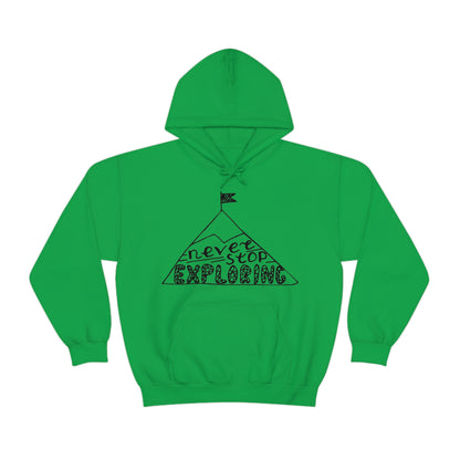 Never stop exploring Hoodie