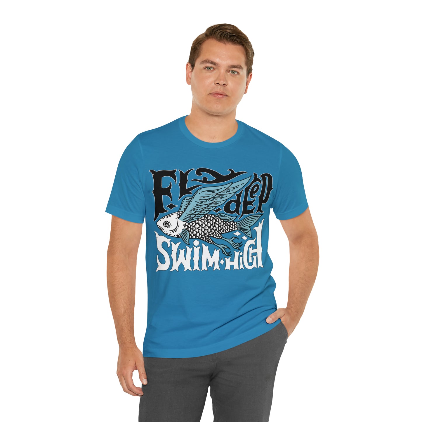 Fly deep swim high T-Shirt