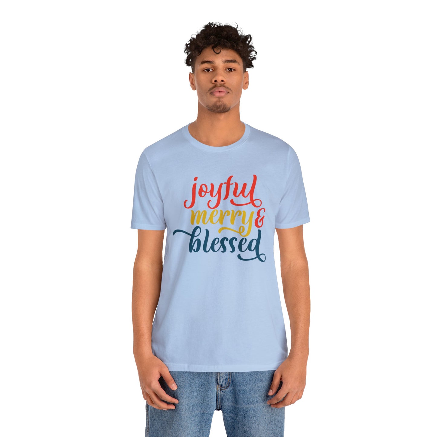 Joyful-Merry-blessed Christmas T-Shirt